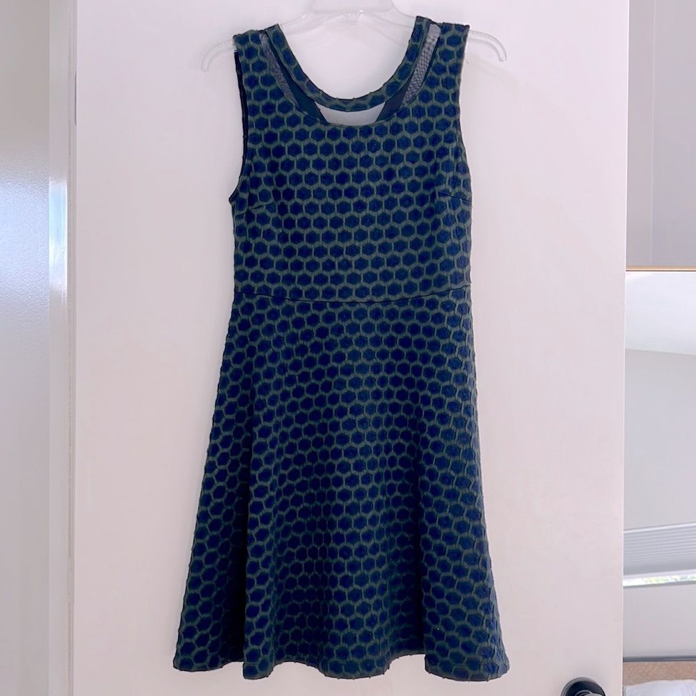 Anthropologie Plenty by Tracy Reese Geometric Print Dress